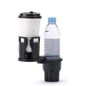 4-in-1 Car Cup Holder Expander Adapter with Adjustable Base Drinks Organizer