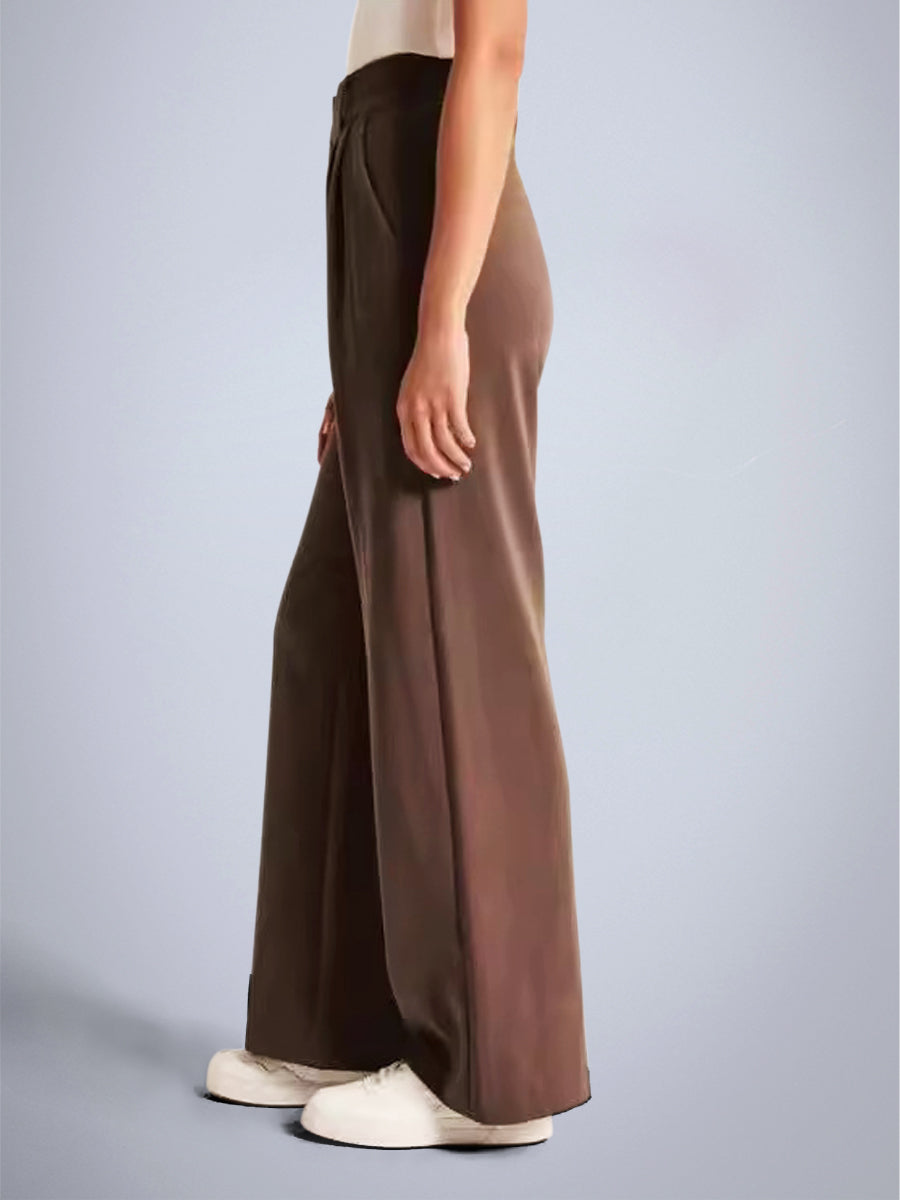 Casual Wide-leg Pants