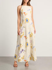 Sunshine Strappy Maxi Dress