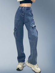 Streetwear Fun Cargo Jeans