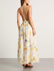 Sunshine Strappy Maxi Dress