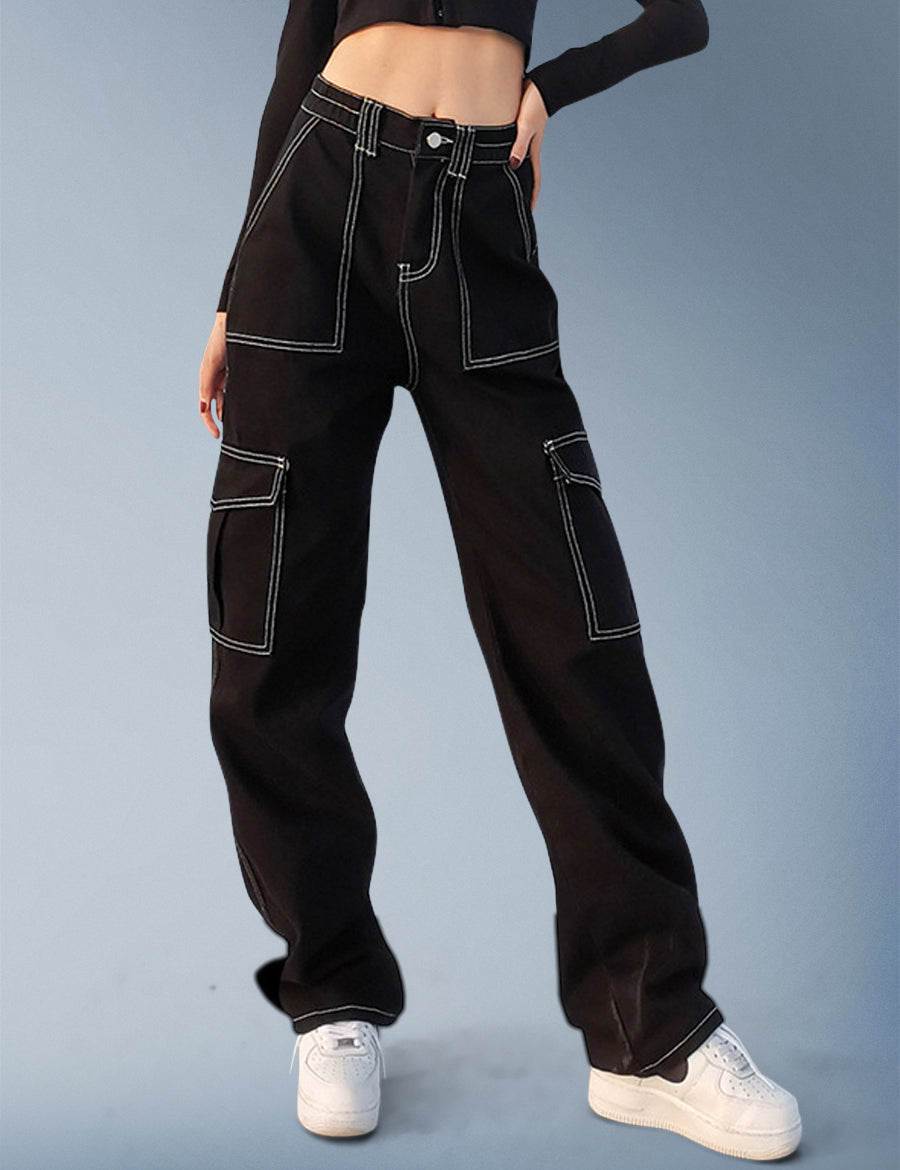 Streetwear Fun Cargo Jeans