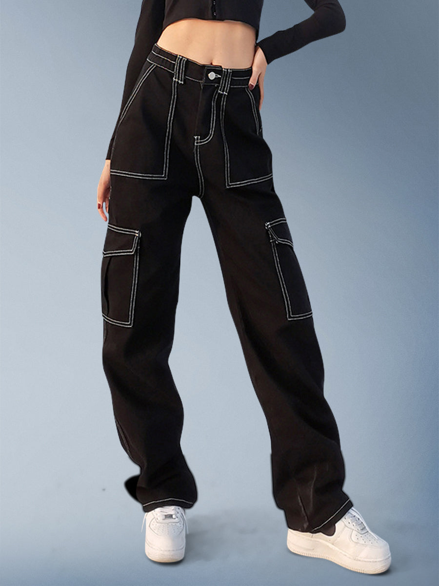 Streetwear Fun Cargo Jeans
