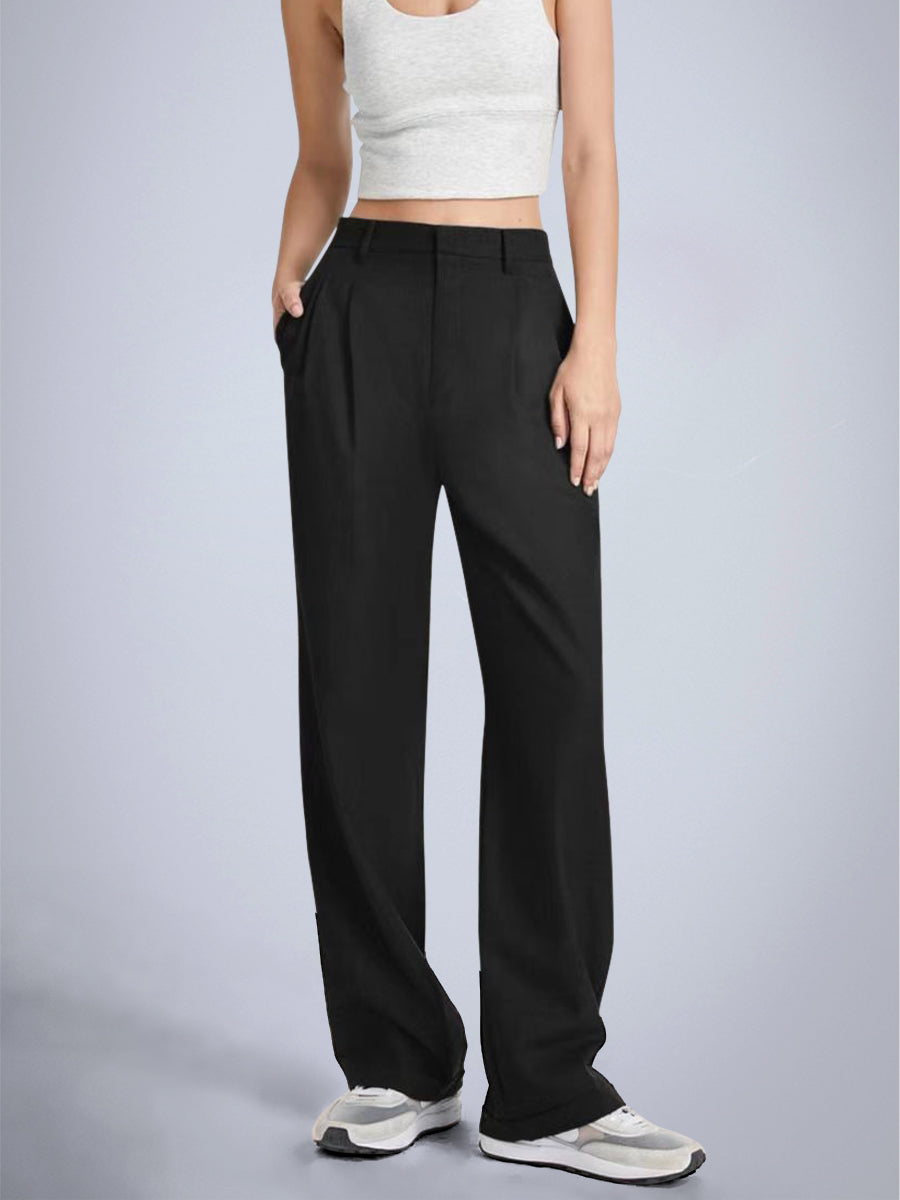 Casual Wide-leg Pants