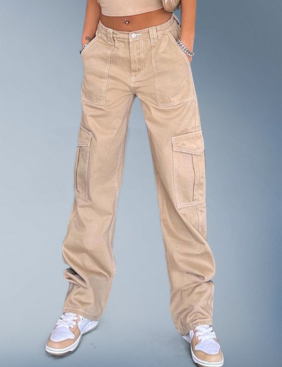 Streetwear Fun Cargo Jeans