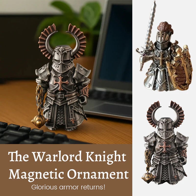 Removable Warlord Knight Magnetic Ornament