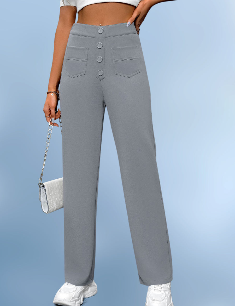 Women’s Casual High Waist Stretch Pants