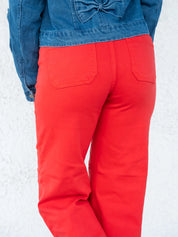 You're A Fireball By Risen - High Rise Tummy Control Wide Leg Pants