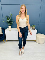 Coming In Hot-Here Comes The Sun Midrise Capris