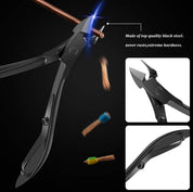 24PCS Nail Clippers Kit Red Premium Manicure Pedicure Set