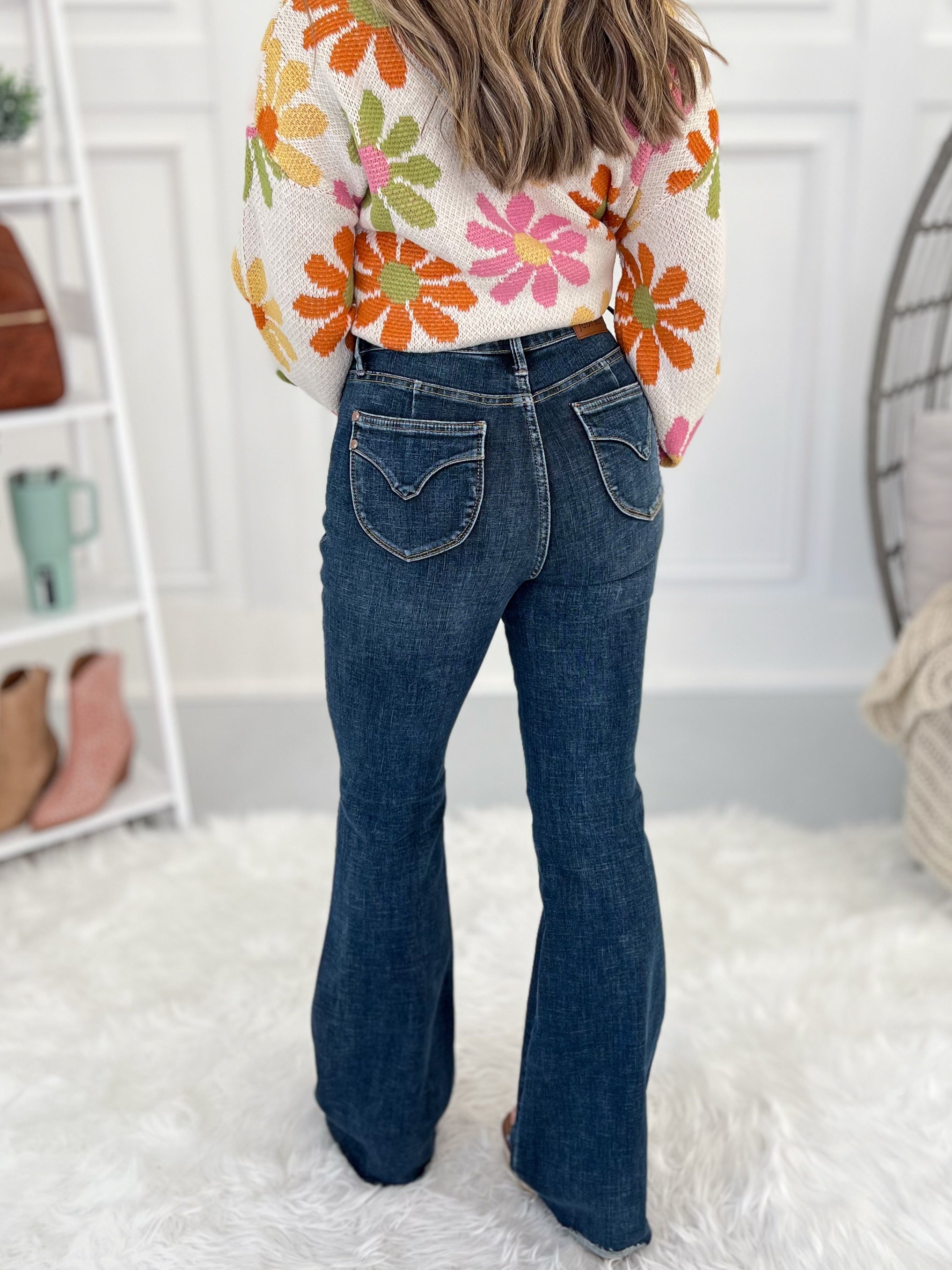 Days Of Our Lives -  Tummy Control Flare Jeans