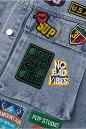 Womens Yellow Street Patchwork Turndown Collar Long Sleeve Denim Jacket
