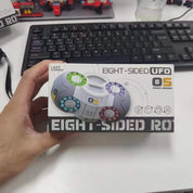 Space UFO Rotating Magic Bean Cube Fun Educational Toy for Kids