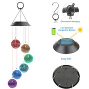 Idefair Solar Wind Chimes