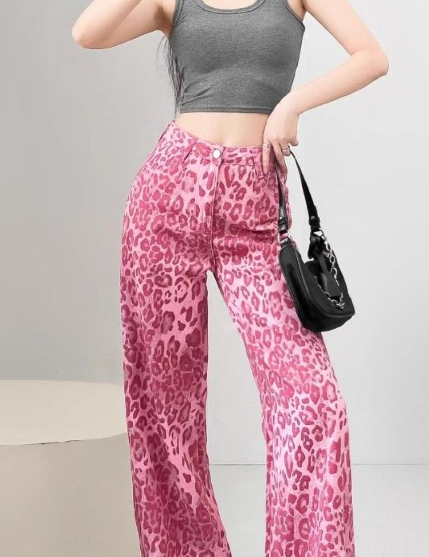 Leopard Jeans