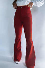 Fiona High Waisted Bell Bottom Flare Jeans