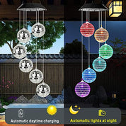 Idefair Solar Wind Chimes