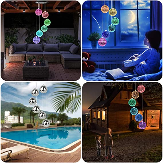 Idefair Solar Wind Chimes
