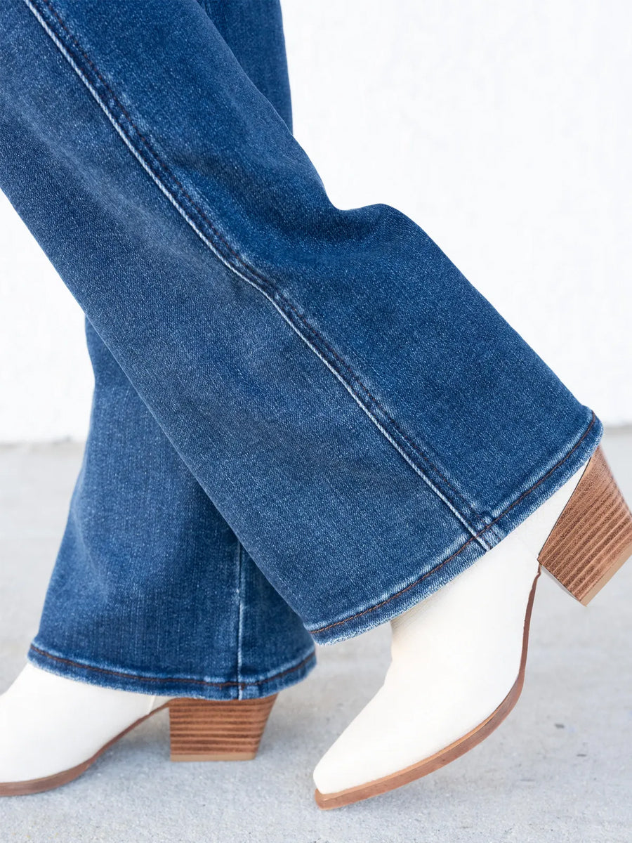 Miles On Em By - Multiple Inseam High Rise Tummy Control Bootcut Jeans