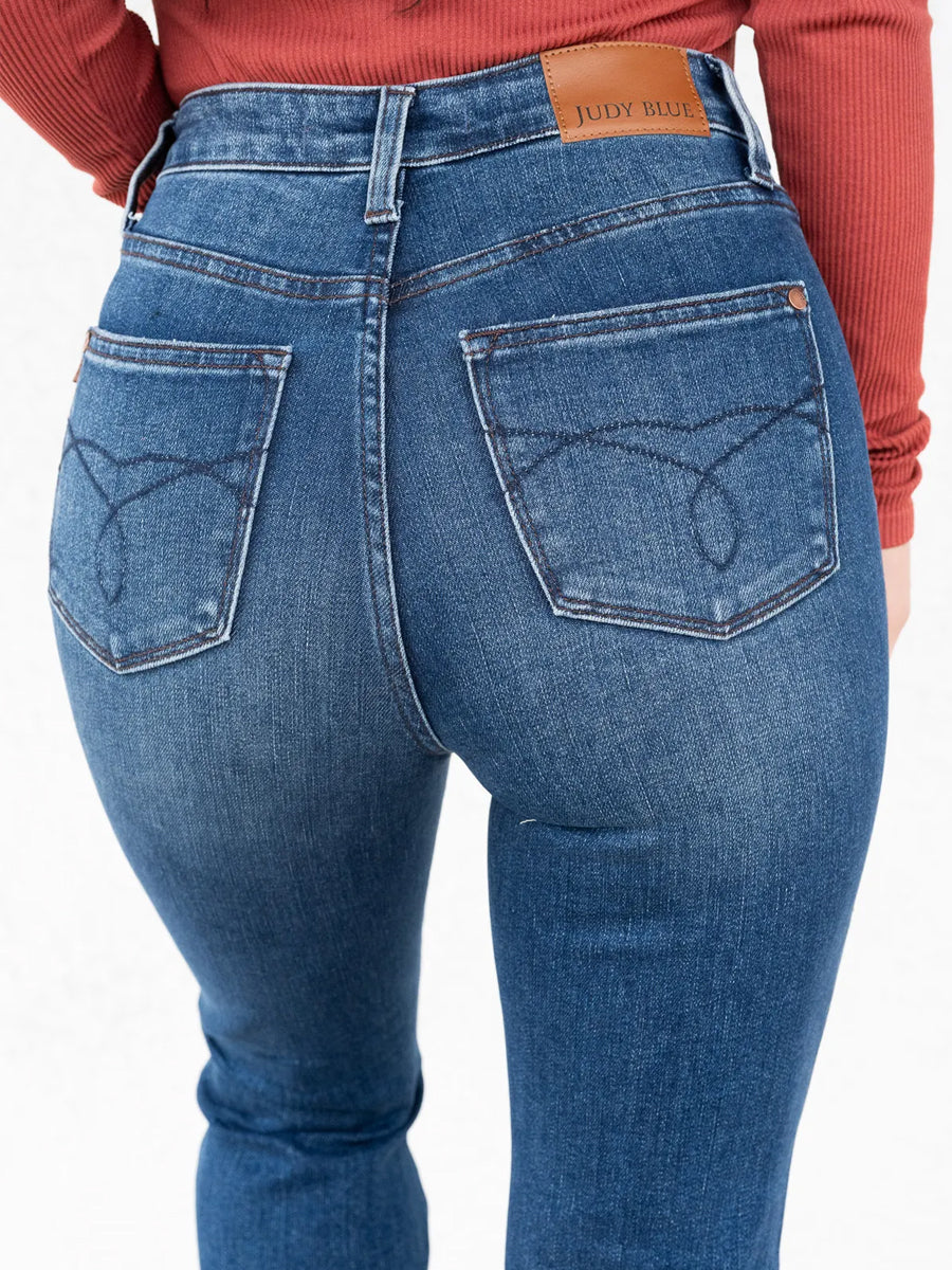 Miles On Em By - Multiple Inseam High Rise Tummy Control Bootcut Jeans
