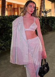 Classic Sequin Blazer Glitter Suit