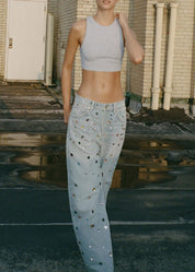 Bling Jeans with Jewels on Them