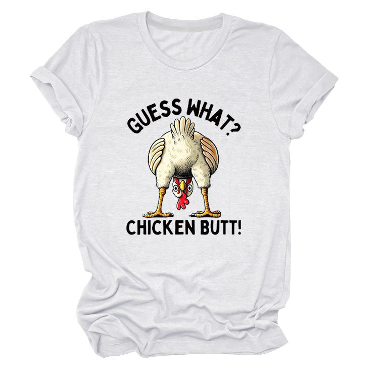 What Chicken Butt Chicken Lover Chicken Meme Women T-shirt
