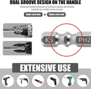 K5 Impact-Resistant and Non-Slip Bit