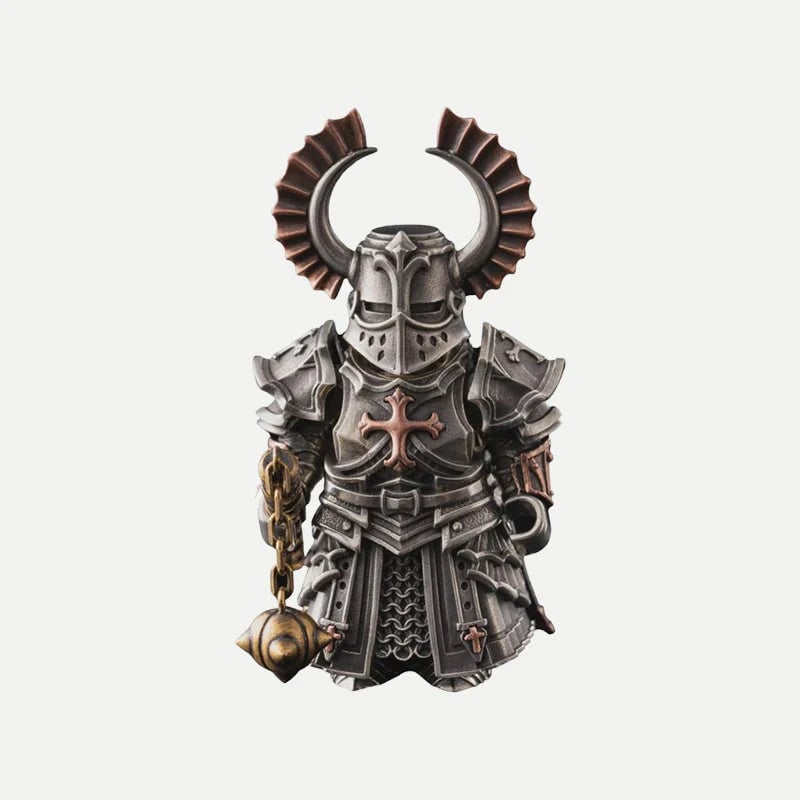 Removable Warlord Knight Magnetic Ornament