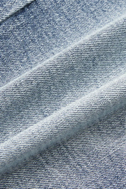 Pocket Back Wash High Stretch Mid Waist Skinny Jeans