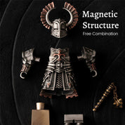 Removable Warlord Knight Magnetic Ornament