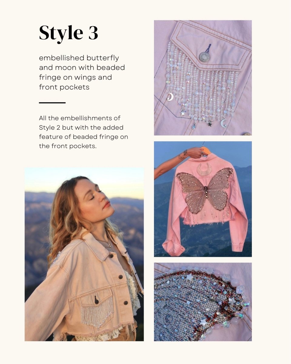 Moonbeam Butterfly Jacket - Made to Order