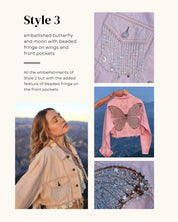 Moonbeam Butterfly Jacket - Made to Order