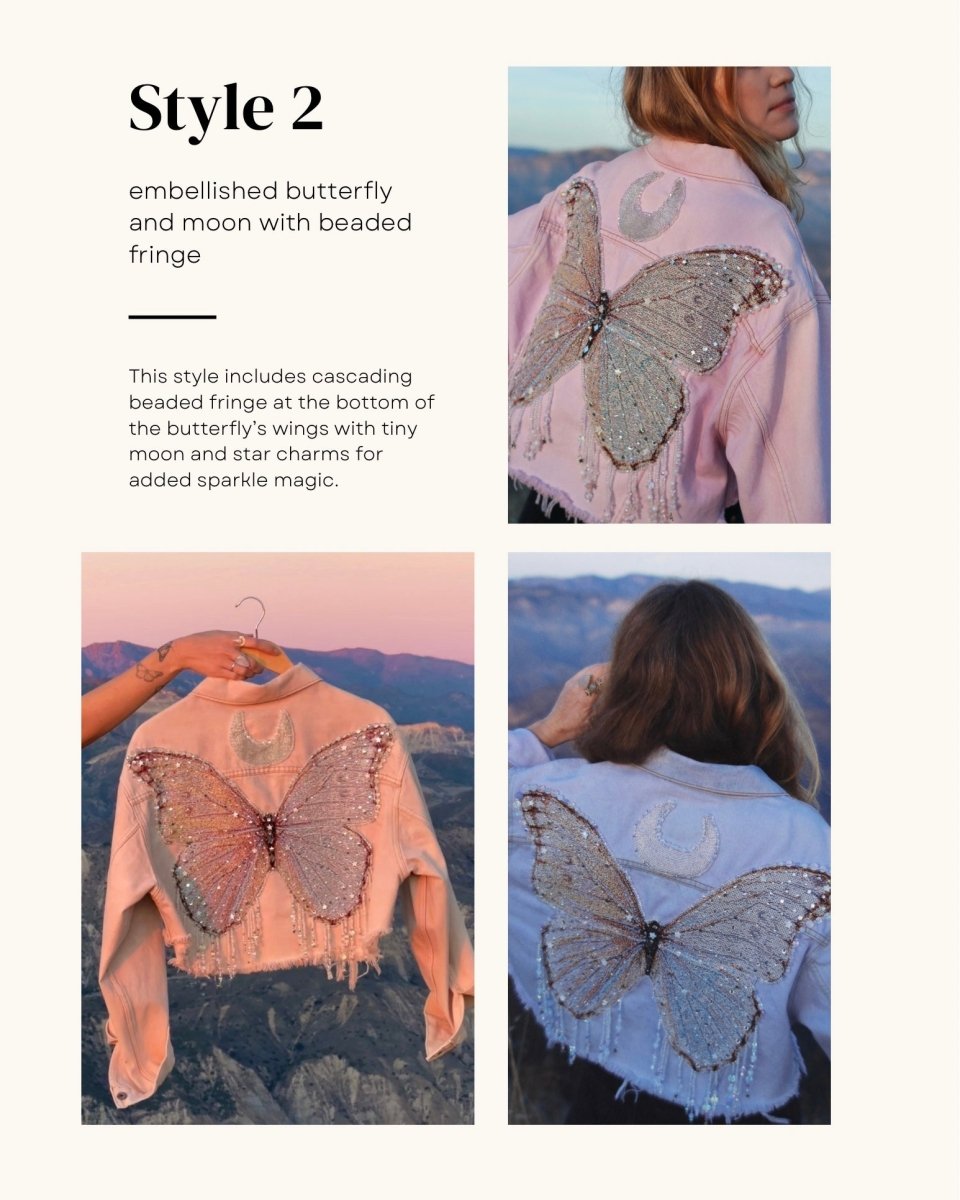 Moonbeam Butterfly Jacket - Made to Order