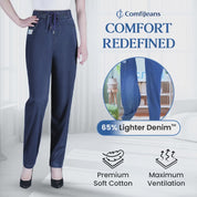 ComfiJeans - LAST DAY 70% OFF - High Waist Ultra-Stretch Mom Jeans